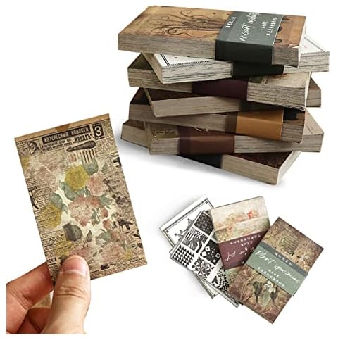 Laplbeke Papel Vintage Scrapbook de 480 unidades (ZM178) Cover