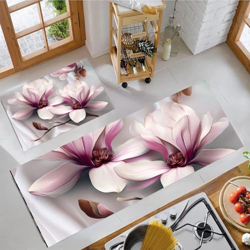 Tapis de cuisine antidérapant lot de 2 grand format lavable - 3