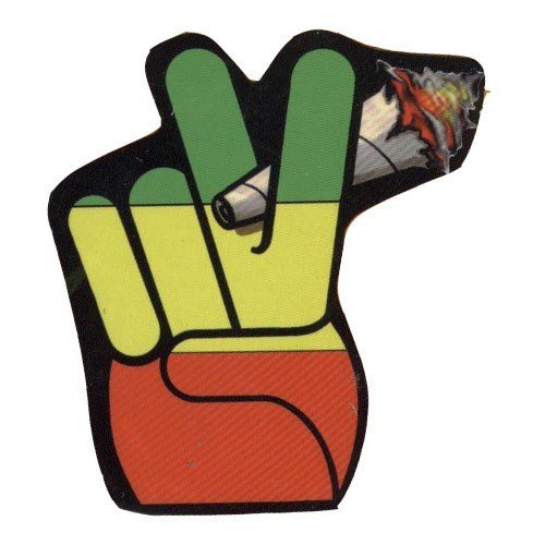 Preisvergleich Produktbild Drug Aufkleber Smoking a Joint