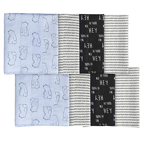 Image of Gerber Baby Boys & Girls 8-Pack Cotton Flannel Burp Cloths