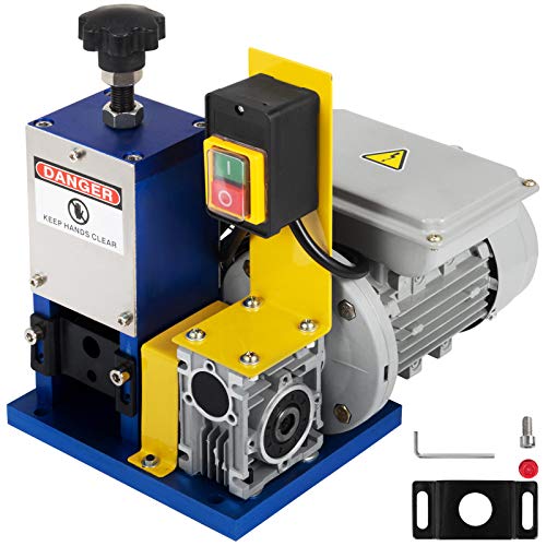 Cable Wire Stripping Machine 1.5-25mm Automatic Electric Wire Stripping Machine Portable Scrap Cable Stripper Wire Stripper Machine Tool for Scrap Copper Recycling