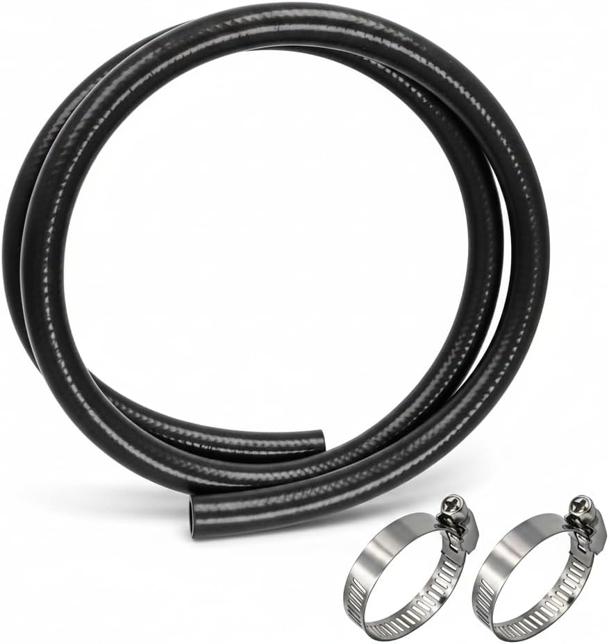 28491 Manguera de calentador de 5/8 ″ para automóviles - Manguera de refrigerante de caucho EPDM de 6 'de largo | Caucho EPDM. 5/8" ID x 6FT. Especificación SAE 20R3. 100PSI. Para núcleo de refrigerante/radiador/calentador. Envío Prime.