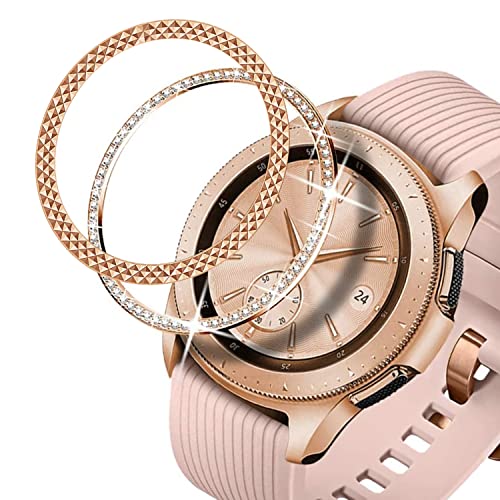 Coque Samsung Galaxy Watch 42mm en diamant et acier pour sublimer votre montre connectée