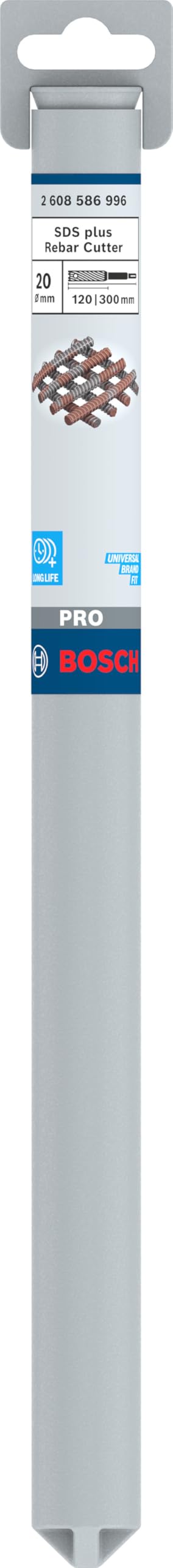 Bosch Accessories 2608586996 - Broca SDS-PLUS-9: 20x150x300, nero