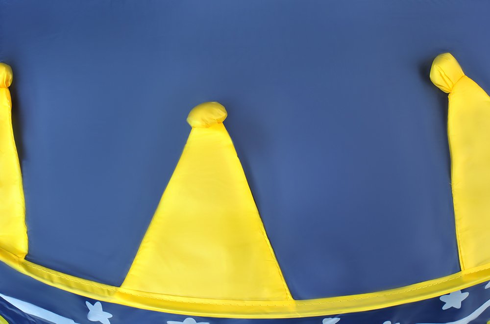 Tenda per bambini - castello/palazzo per casa e giardino - blu #1163