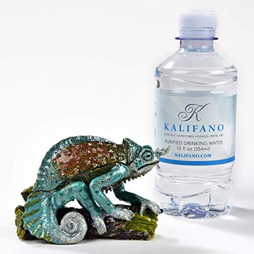 Kalifano Decorative Jewelry Box For Women With Swarovski Element Crystals And Gemstones Shaped Like Lizards Made For Storage And Organization - Handmade Earring Organizer, Necklace Organizer, Ring Box #TOP4