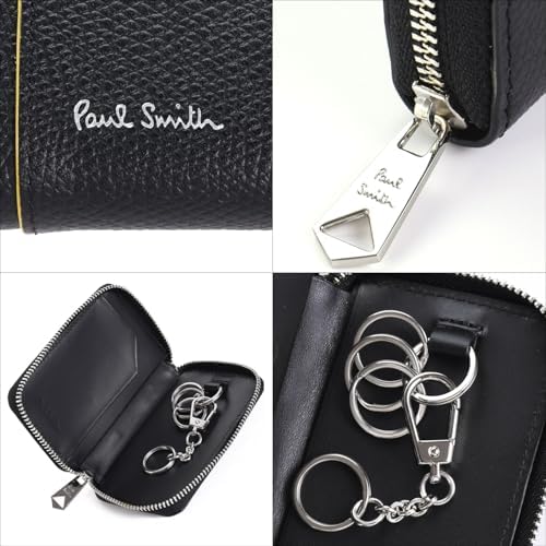Paul Smith レザーキーケース Amazon.co.jp: [ポールスミス] Paul Smith メンズ グレインレザー