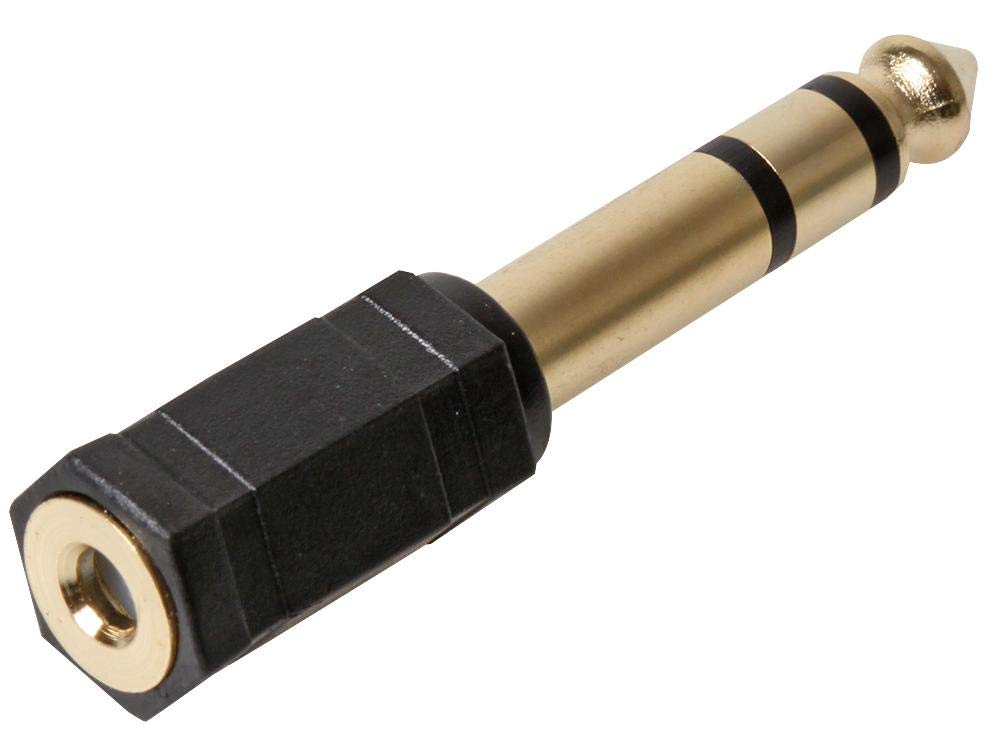PRO SIGNAL PSG08643 3.5mm Stereo Jack Socket To 6.35mm Jack Plug