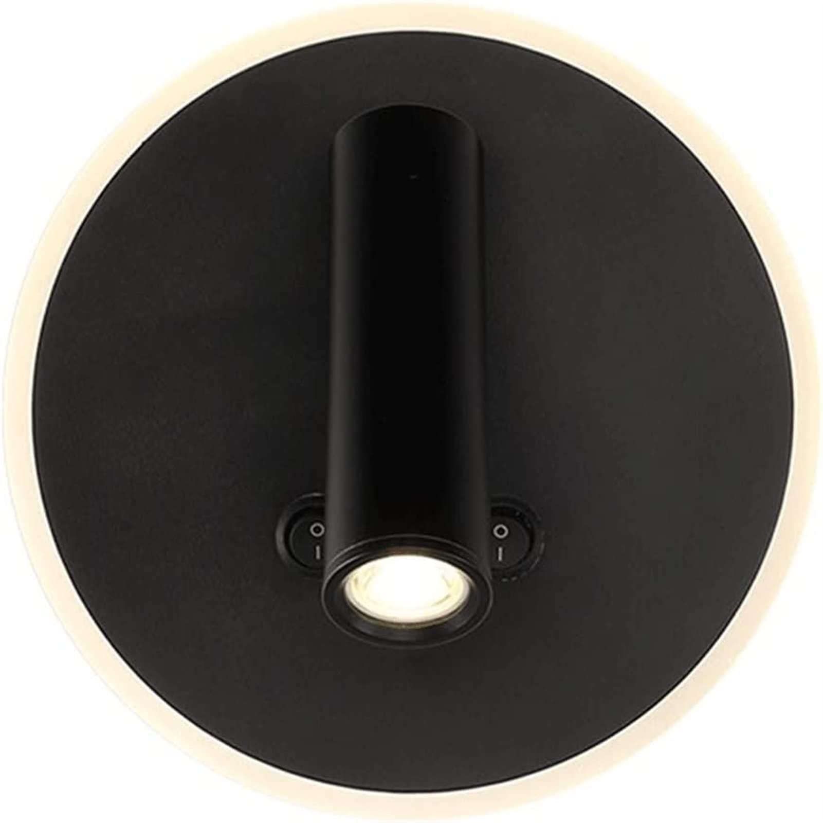 Spotlight liseuse murale LED ajustable noire pour chambre - 8
