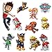 4 Your Little 1 Paw Patrol Sticker Mural Effet 3D???Gar?ons Filles Chambre ? Coucher Art Mural Autocollant 3D Chiens Dessin Anim? Stickers muraux Paws Patrouille Stickers muraux