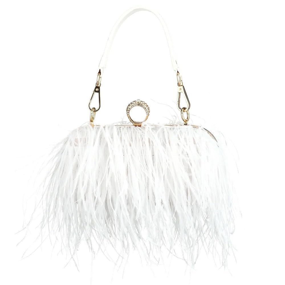 Bolsas de noche de lujo para mujer, con cadena, bandolera, con borlas, para fiesta, boda, bolso de mano para mujer