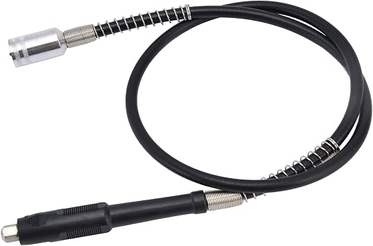 Flexible Shaft Rotary Tool Attachment Power Drill Extension 42in with 3 Chucks for Engraving Polishing Carving PVC Handle Electric Grinder Accessory