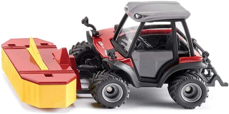 3068, Aebi TerraTrac TT211 Specialised Tractor, 1:32, Metal/Plastic, Red, Incl. front mower