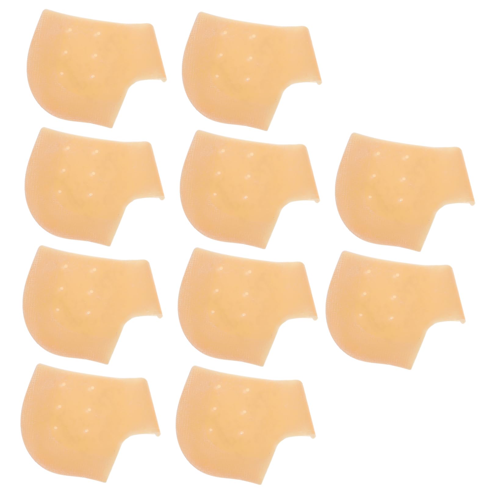 SOESFOUFU Cushioned Foot Heel Protectors 5 Pairs Moisturizing Gel Socks for Dry Cracked Heels Foot Care