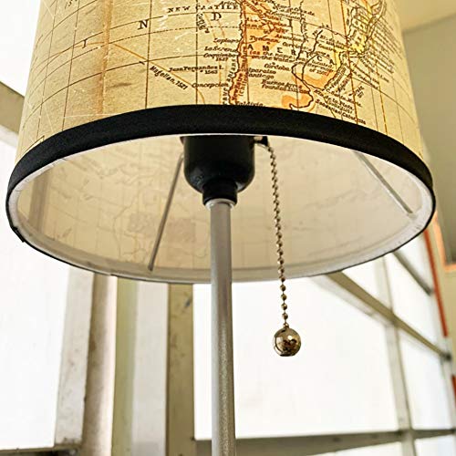 Lamp-In-A-Box SPS-TRV-OLDWO Table Lamps Old World Map Vintage Travel Lampshade Lighting thumb #5
