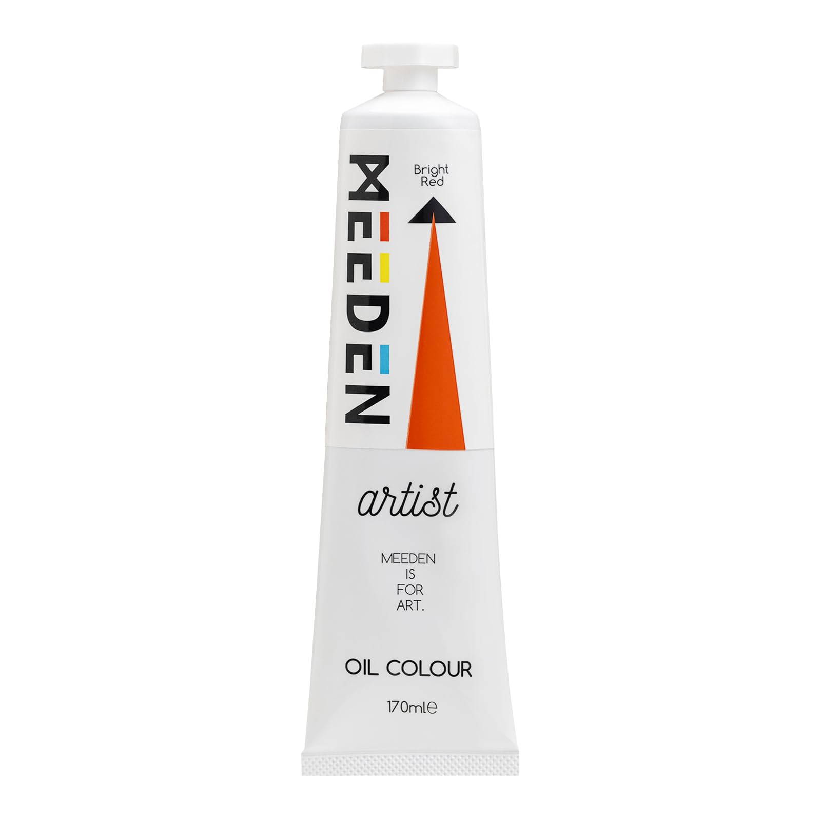 MEEDEN Artist Grade Oil Paint: Bright Red - 170ml Tube, Professional Art Paints for Canvas Painting