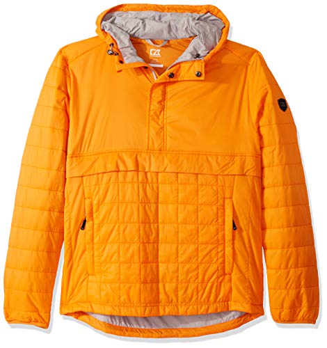 Cutter & Buck Men's Lightweight Primaloft Fill Rainier Half Zip Popover Jacket