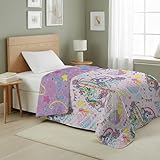 Northwest My Little Pony Steppdecke für Party, bequem, für Bett, Couch, Überwurf, Erwachsene, Jungen, Mädchen, Ganzjahresdecke, 152,4 x 203,2 cm