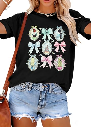 Image of Magical Shirt for Women Magic Kingdom Castle Tshirt Princess Shirts