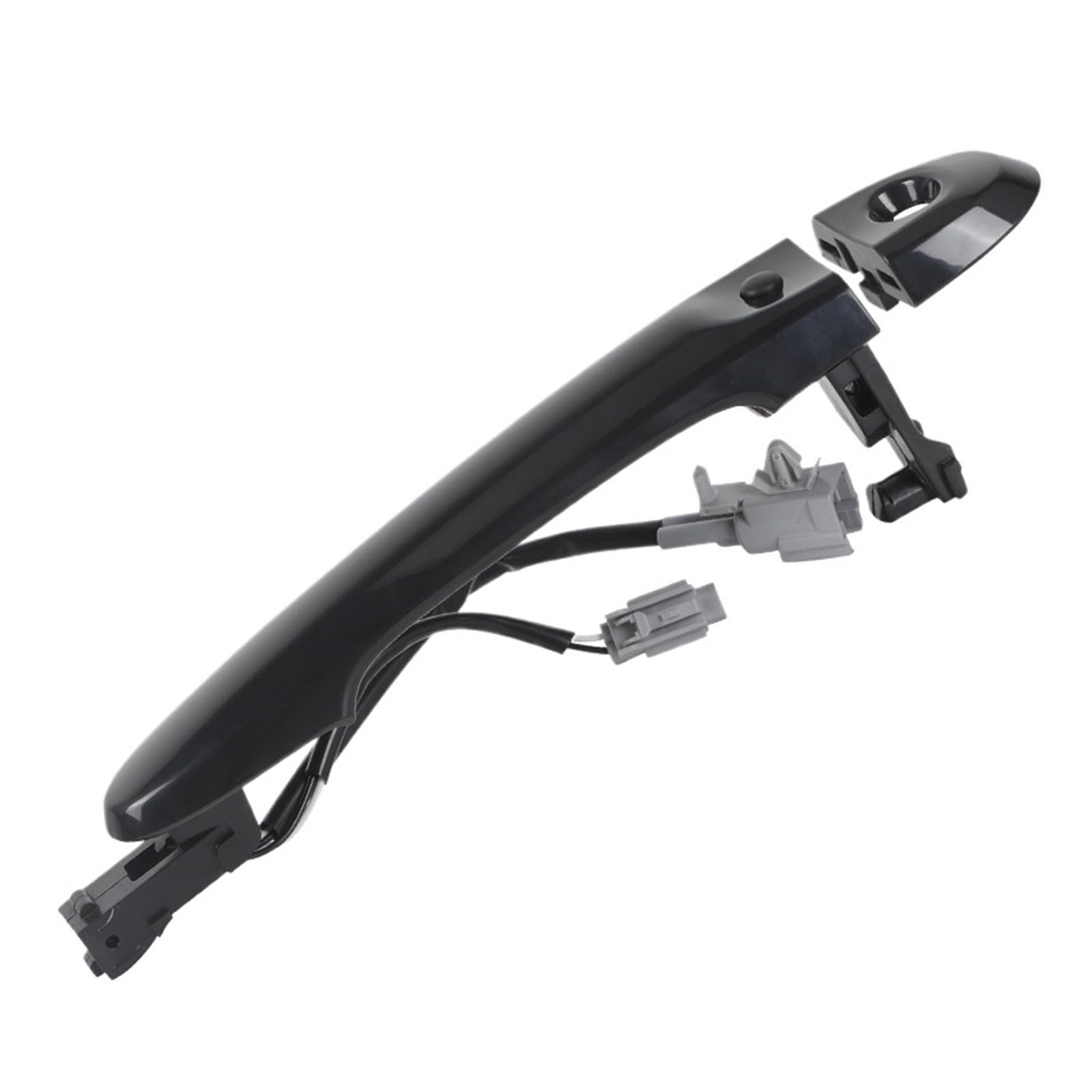 Byskjz One Color Car Outer Door Handle Replacement For Nissan For Juke 2010-2019 Rhd Exterior Front Door Handle Keyless Entry 80644-3Wc2a 80640-3Wc2a 80644-1Fe0a 80640-1Fe0b(With Hole)