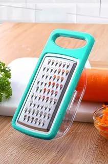 LUONT Parmesan Cheese Grater with Container, Cheese Shredder, Vegetable Chopper, Ginger Shredder, Chocolate Grater, Mini Garlic and Carrot Grater