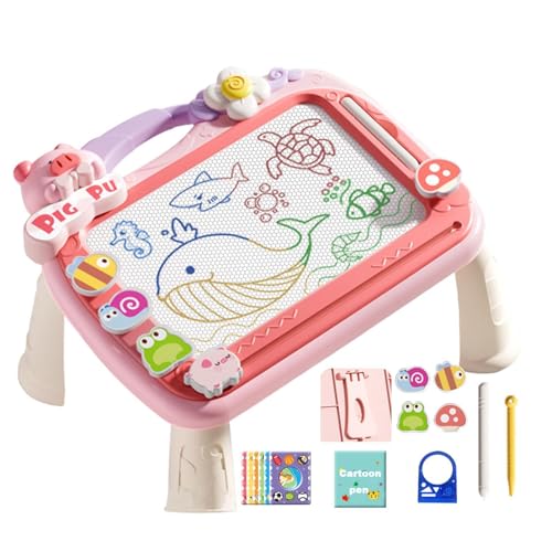 Pizarra de dibujo magnética para niños pequeños ideal para viajes y aprendizaje en casa