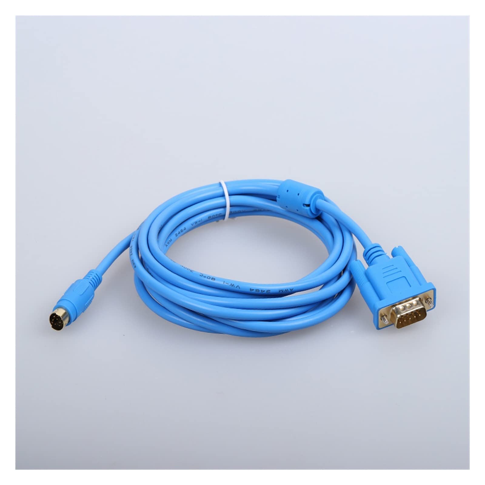 RIDENS Suitable Veinview MT6000 SeriesToch Screen Connect to FX Series PLC Programming Cable MT6000-FX MT8000-FX (Color : White Color, Size : 2.5M)