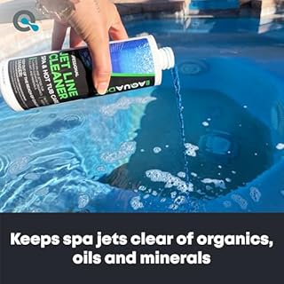 Spa Jet Cleaner for Hot Tub - Spa Jet Line Cleaner for Hot Tubs & Jetted Tub Cleaner to Keep Your Jets Clean - Fast Acting Spa Flush for Hot Tub (Jet Line Cleaner - 1 Quart)