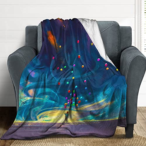 Couverture Polaire Flanelle Garçon Ballon : le cadeau d'anniversaire idéal