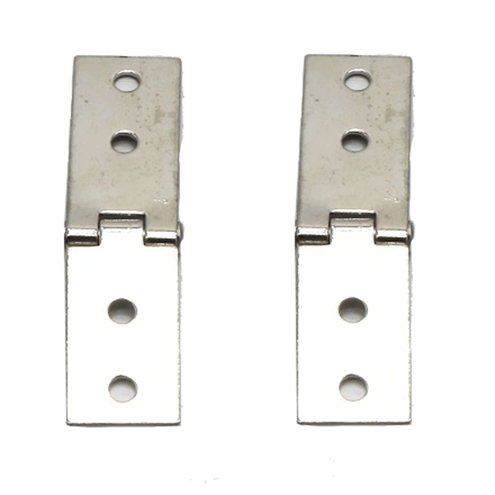 2 Pieces of Alloy Hinges, Rust-Proof, Suitable for Vintage Wooden Boxes, Doors, Cabinets, Trash Cans, Wardrobes