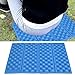 Jauarta Outdoor Foldable Foam Waterproof Garden Cushion Seat Pad Camping Portable Folding Mat (Blue and Black)