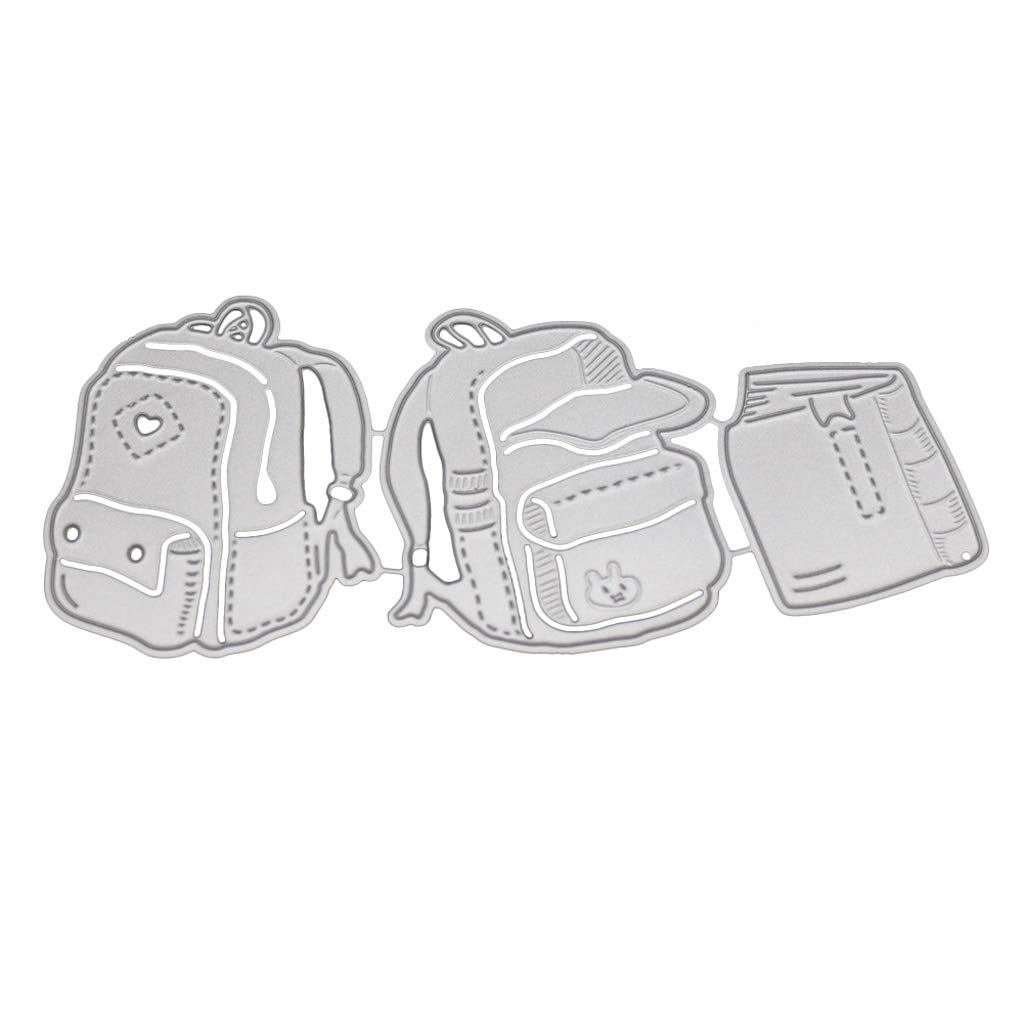 Xjdzineq Bag Backpack Metal Cutting Dies Stencil Scrapbooking Album Stamp Pape for Card Making Easter for Card Making Easter From China Die Scrapbooking Embossing Sets