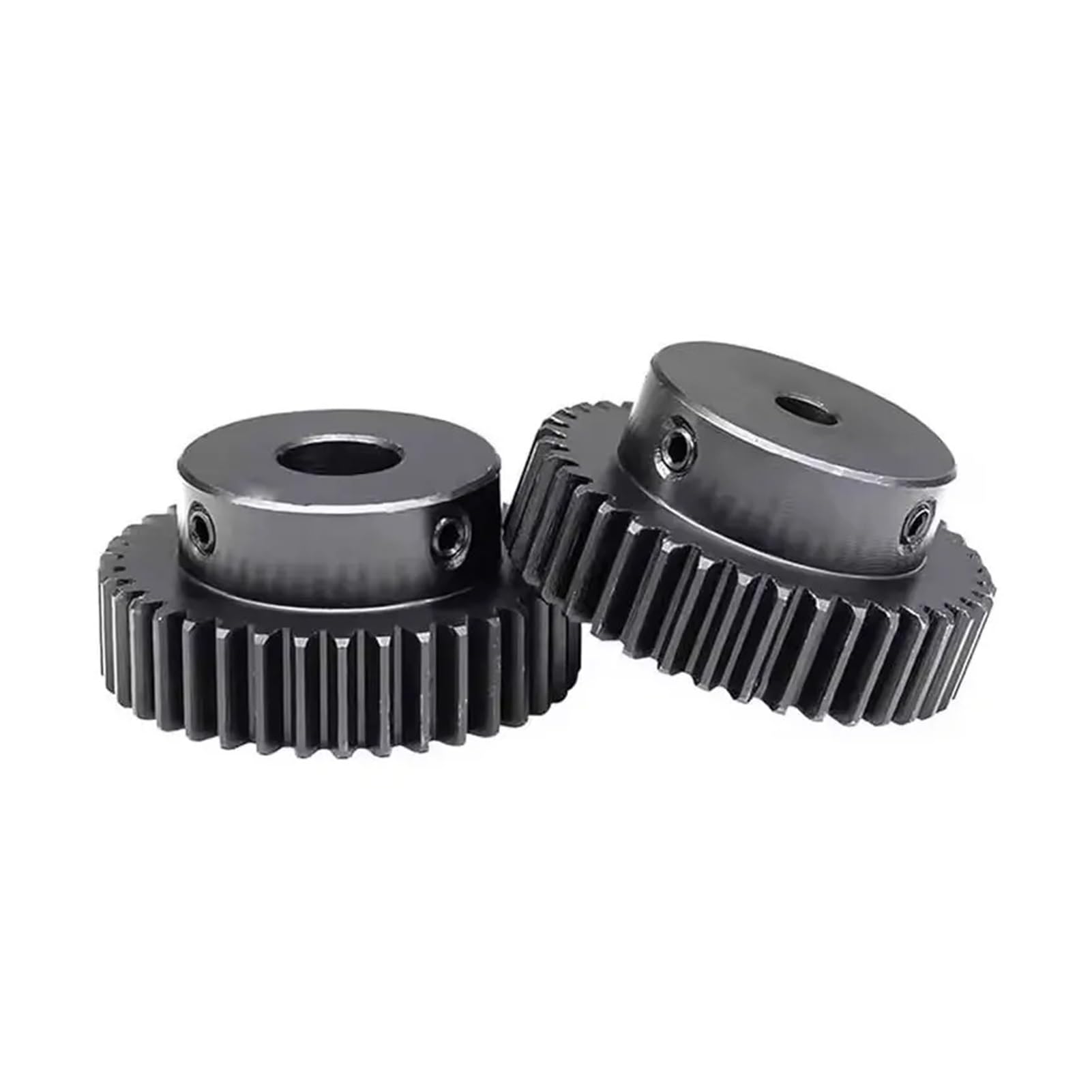 Stirnradritzel 1M 24 Zähne 1 Mod Rechts 45# Stahl Prozess Loch Motor Rack Übertragung(8mm,14pcs 1M 24 Teeth)