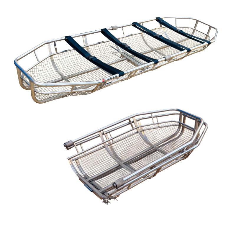 Basket Stretcher Helicopter Rescue, Aluminum Alloy, Portable and Detachable, Rescue can be Carried Out Quickly and Safely, high Hardness, Corrosion Resistance, Easy to Clean