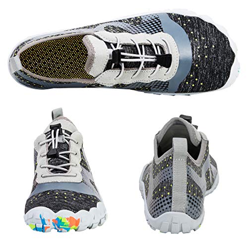 Image of Water Shoes for Men Barefoot Quick-Dry Aqua Sock Outdoor Athletic Sport Shoes for Kayaking, Boating, Hiking, Surfing, Walking