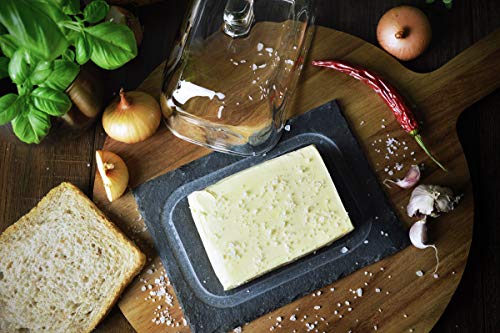 Butter Dish on Slate - Image 3