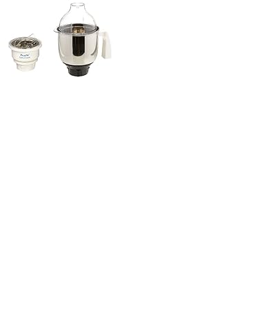 Preethi MGA-502 0.4-Litre Grind and Store Jar & MGA-511 1.25-Litre Jar