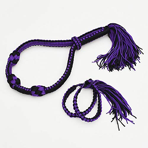 新品　未使用 　ムエタイ　モンコン Amazon | モンコン＆パープラチアットセット 紫×黒 ムエタイ