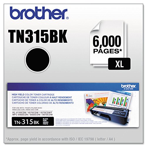 Creative Product Brother TN315BK Toner Cartridge (Black, 1-Pack)