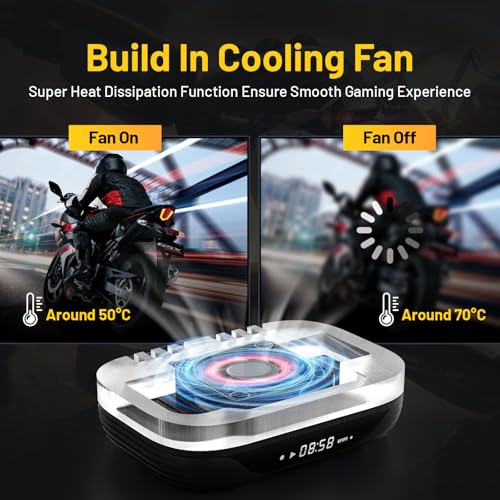 Kinhank Super Console X4 Plus Video Game Console Pre-Built-in 60000+Games, Retro Game Console muELEC 4.6/Android 11.0/CoreELEC 3 Systems in 1,8K UHD Display,Dual WiFi BT 4.0, USB 3.0 - Image 5