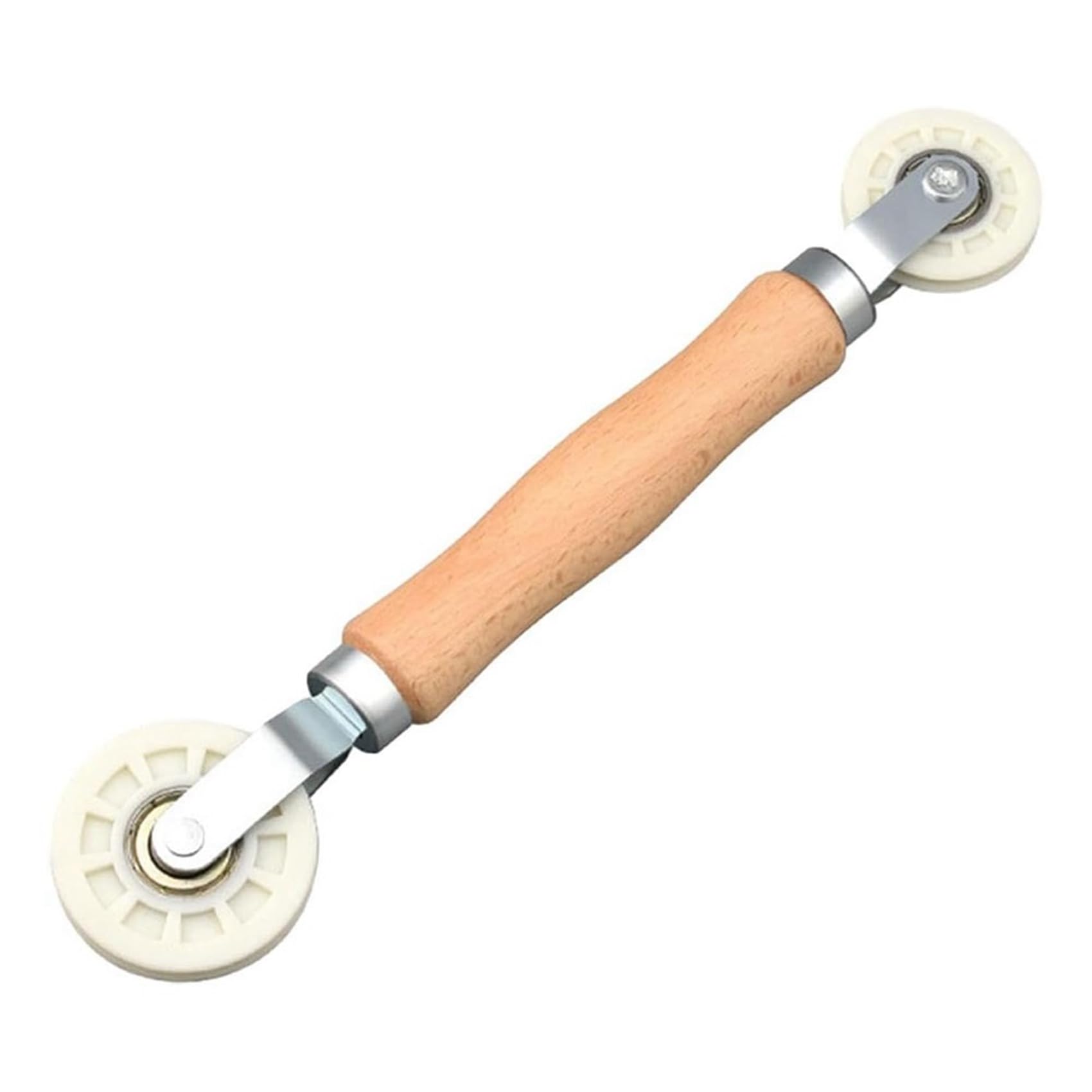 Jnchdghwa As Shown Led Strip Channel Roller Tool With Wooden Handle Quick Installation Tool For 6Mm-8Mm Wide Led Strips Including Pressing Wheels