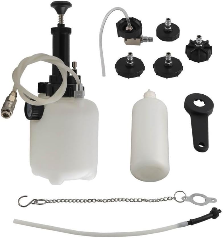 3L Capacity Manual Brake Clutch Bleeder Fluid Tool Power Bleeding Kit