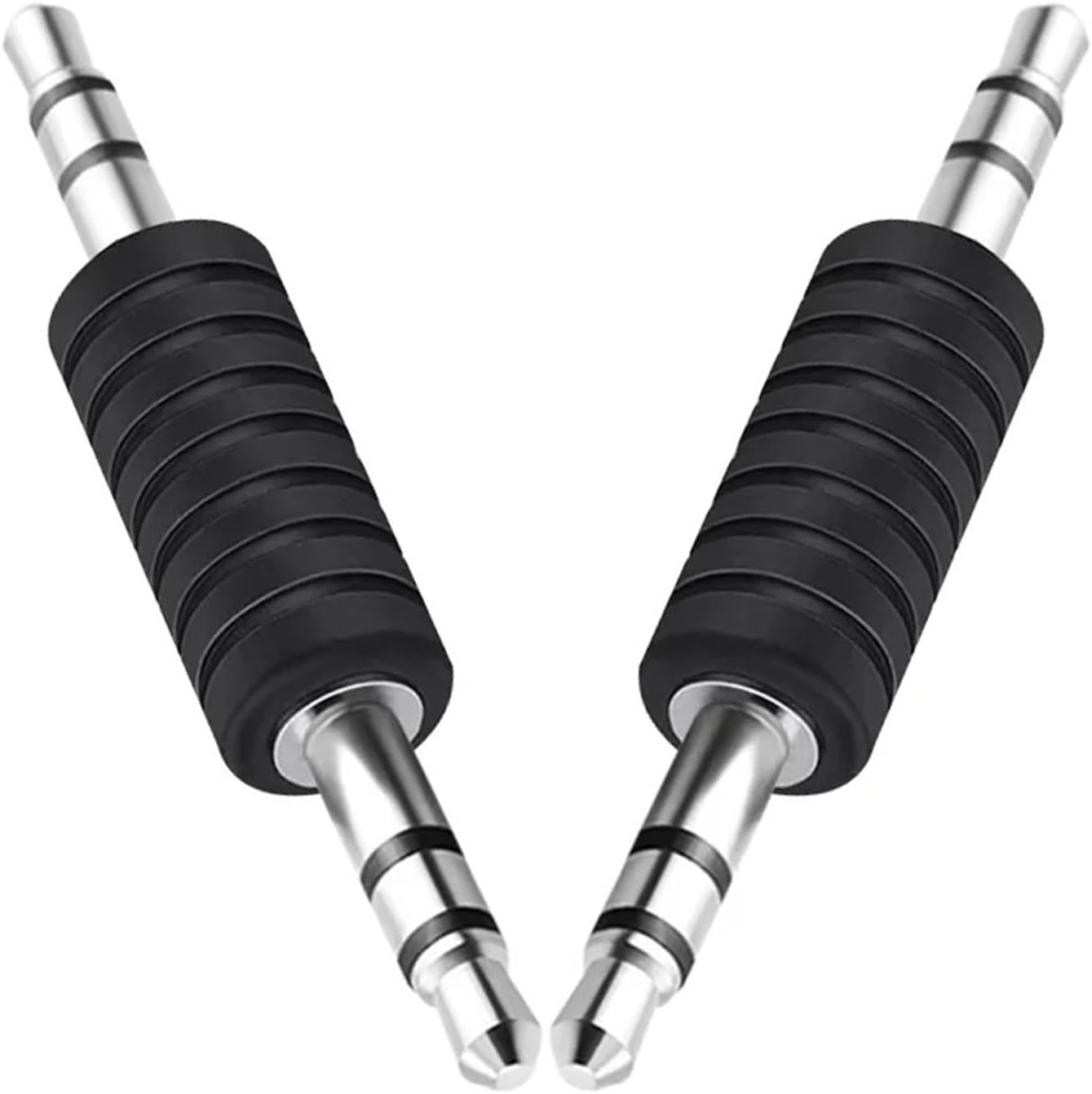 3.5mm 3 Pole Audio Cable Jack Adapter Male to Male Stereo Aux Plug Straight Converter for MP3 MP4 Earphone Connector(5pcs)