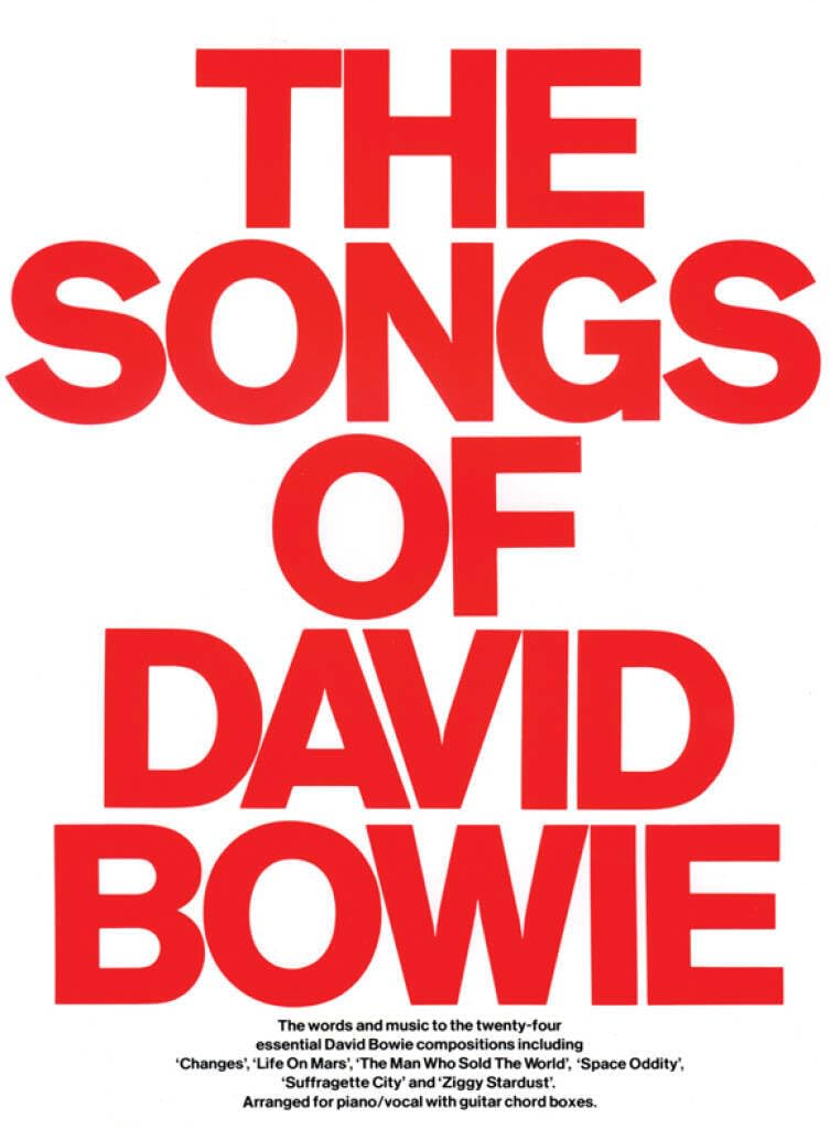 The Songs of. Songbuch (Personality Books). Bowie 9780860010043 Free Shipping**