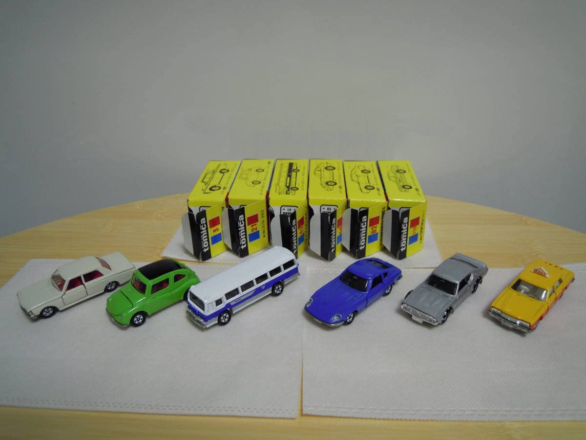 Amazon | トミカ 黒箱 30周年 復刻 第3弾 2001年2月発売 6台セット 3