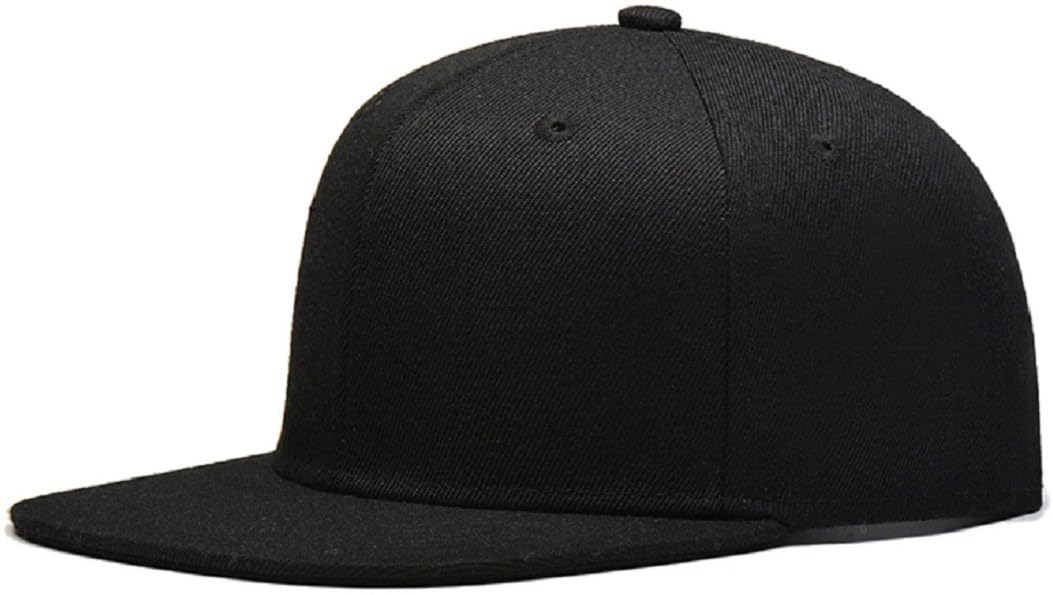 Cap for Men Women Unisex Topi Head Branded Boy's Girl's Hip Hop Caps Adjustable Strap Summer Sports Cricket Gym Dance Cotton Free Size Woolen Fashion Baseball Helmet Snapback Winter (Black)-image-36
