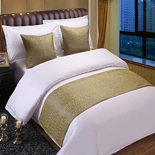 QCQZPL Bed Runner Bedding Hotel Bed Scarf Hotel Bed Flag high-Grade Simple Modern
