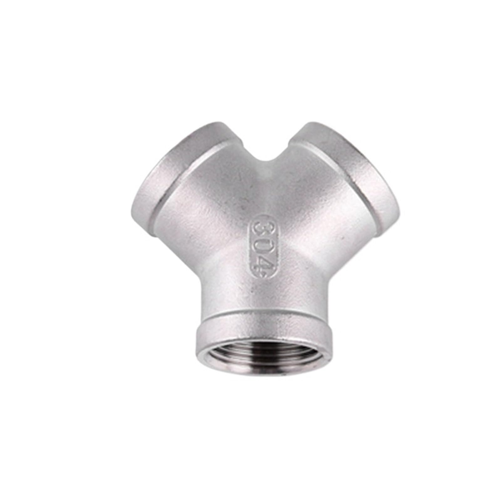 Raccord en Y 3 voies inox 304 femelle mâle BSP taraudé pour plomberie