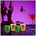 Halloween Shot Glasses - Durable Plastic - 1 Oz. - with Happy Halloween Design - 24 Pack - 12 Pieces Green, 12 Pieces Orange - Perfect for Parties - Get Dressed Up & Drunk