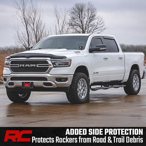 Estribos laterales de aluminio para Ram 1500 Crew Cab miniatura 5